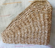 Zeitungsständer 3Fächer, 39x33x27,5cm Naturmaterial  "DW-Shop"       gebraucht