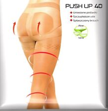 Push-up figurformende Mieder-Strumpfhose 40 den Bauch weg mit Aloe Vera Lycra