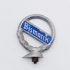 Schutzblechreiter Fahrrad Schutzblech Emblem Symbol Bismarck 