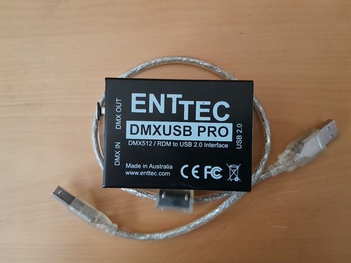 Enttec dmxusb pro interface - dmxusb,