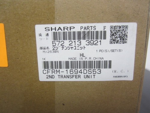 Original sharp 2nd transfer - 2nd,