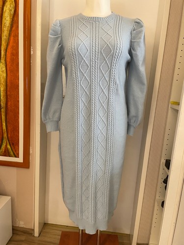Strickkleid midi - strickkleid,