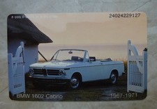 Telefonkarte BMW 1602 Cabrio