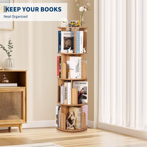 Bücherregal 360 drehbares - bücherregal,