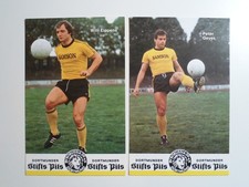 2 x Borussia Dortmund  uralte AK´s  Geyer + Lippens unsigniert  Samson  #269