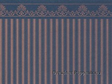 Tapete Majestic Blau-Gold