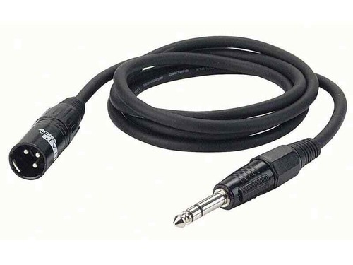 Xlr male auf klinke stereo - xlr,