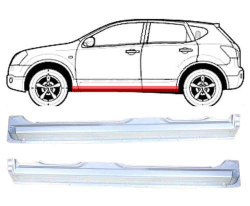 Für nissan qashqai - 2006-, 2014