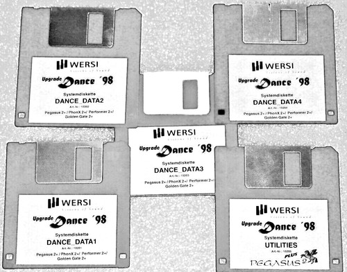 Wersi disk dance - disk,