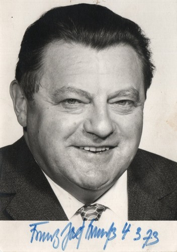 Franz josef strauß - franz, †