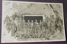 AK   Fotokarte,  Bergbau