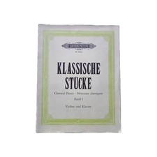 alte Noten Klassische Stücke Band 1 Violine und Klavier