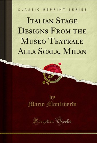 Italian stage designs - italian,