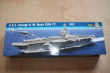 Italeri 5534 George H.W. Bush CVN-77  in 1:720