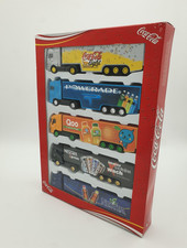 5 Coca-Cola Trucks in Originalverpackung I 5er Truck Set Sammelpackung