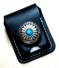 Für zippo etui schwarz - schwarz, star