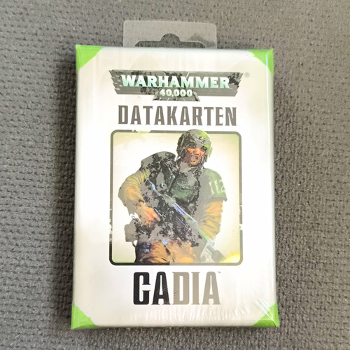 Warhammer 000 datakarten - warhammer,