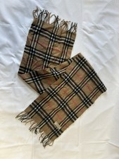 Burberry Schal – 100 % Kaschmir – Made in England – klassisches Vintage-Muster