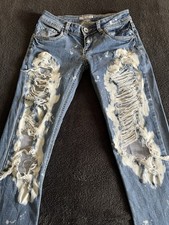 Justy Fetzen Jeans Damen Gr