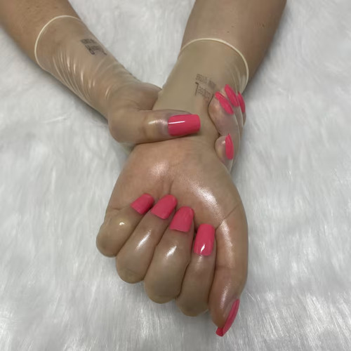 Latex fisting handschuh - fisting,