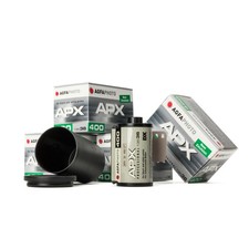 5x Agfa APX 400 135-36 S/W b/w