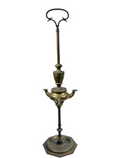 Alte 3-flammige Öllampe