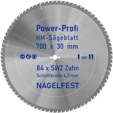 Kreis sägeblatt 700 - hm-kreis-sägeblatt, x