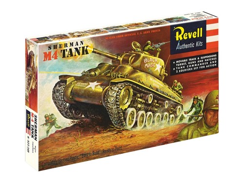Revell 03369 35 m4 sherman - revell, 1/35