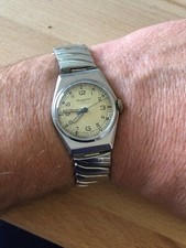 Vintage uhr handaufzug dugena - vintage,