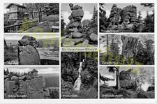 Heuscheuer AK Schweizerhaus Felsen Ansichtskarte Kunstverlag Adam