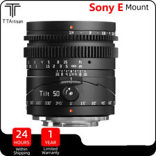 TTArtisan tilt 50mm f1,4 manuelles Vollformat-Porträt objektiv mit Sony A7S A7R 