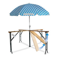 Stehtisch Biergartengarnitur