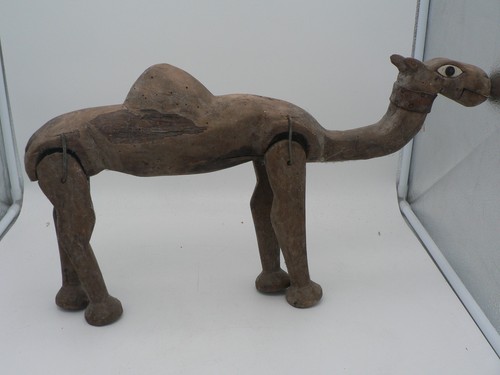Antike holzfigur kamel höhe - antike,