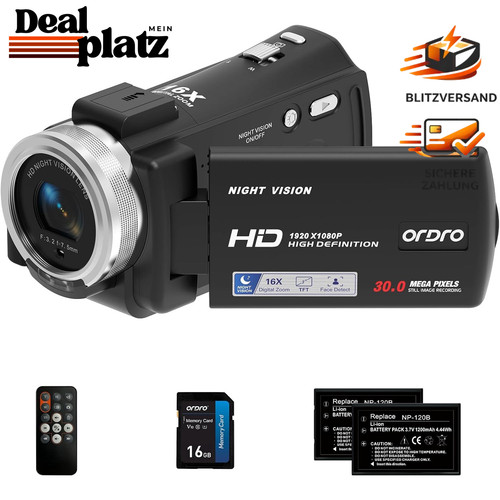 Videokamera camcorder full - camcorder, hd
