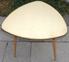 Tisch dreibein nierentisch ddr - dreibein,
