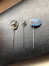 Mercedes Nadel 100000 km, Silber Vergoldet & diverse (3 Stck.)