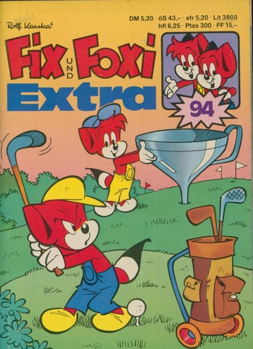 Fix und foxi taschenbuch nr - foxi,