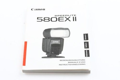 Canon speedlite 580ex - speedlite, ii