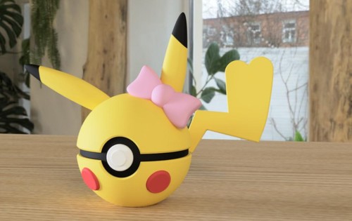 Pikachu weiblich pokéball - pikachu,