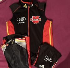 Adidas DSV Original  Damen Skibekleidung Shirt Hose Weste Größe S Gebraucht 