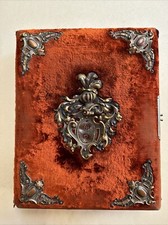 altes LUXUS Fotoalbum für CDV