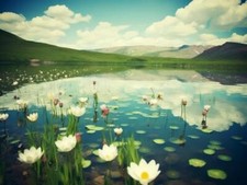 Wandbild: Wunderschöne