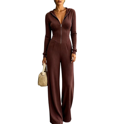 Damen kapuzen rippstrick - damen,