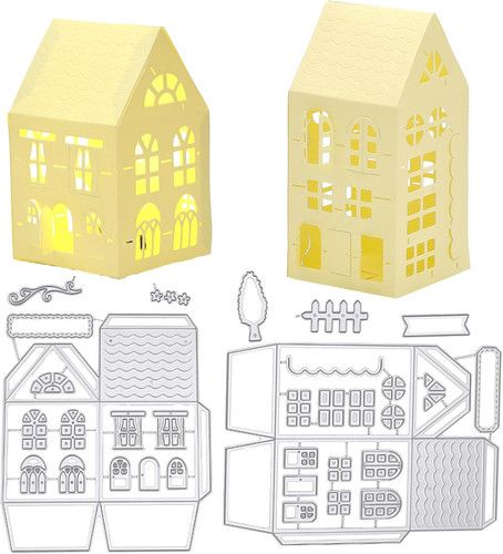 Haus stanzformen - 3d,