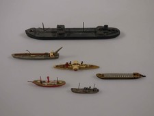 wb21/1  Wiking Schiffsmodelle   6 zivile Modelle