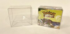 Pokemon PET Schutzhülle Box Acryl case Faltbox Hülle plastikhülle  36er Display