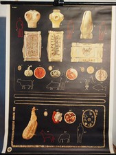 Schulwandkarte DDR Rollkarte