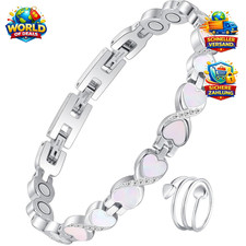 Magnetarmband Damen Titanstahl