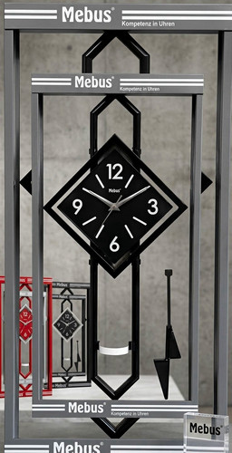 Mebus moderne wanduhr mit - mebus,