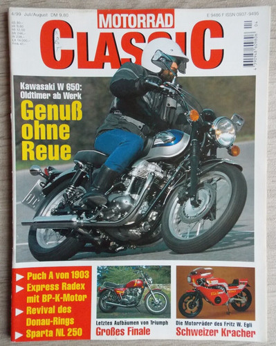 Motorrad classic 1999 - classic, 4/1999